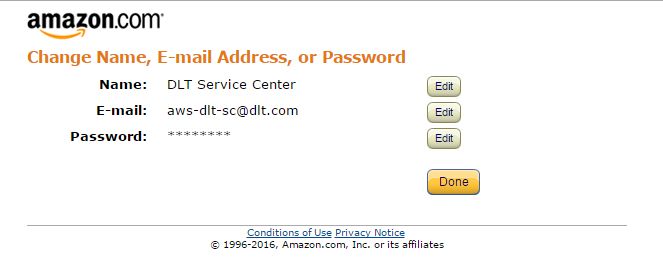 how to change email on amazon